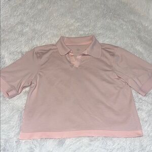 lululemon Women's Swiftly Tech Relaxed-Fit Polo Shirt size 4